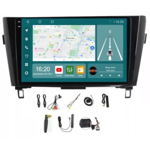 NISSAN QASHQAI II 2013-2021 ANDROID GPS USB WIFI BLUETOOTH CARPLAY ANDROID AUTO 8GB 256GB MODEM SIM QLED